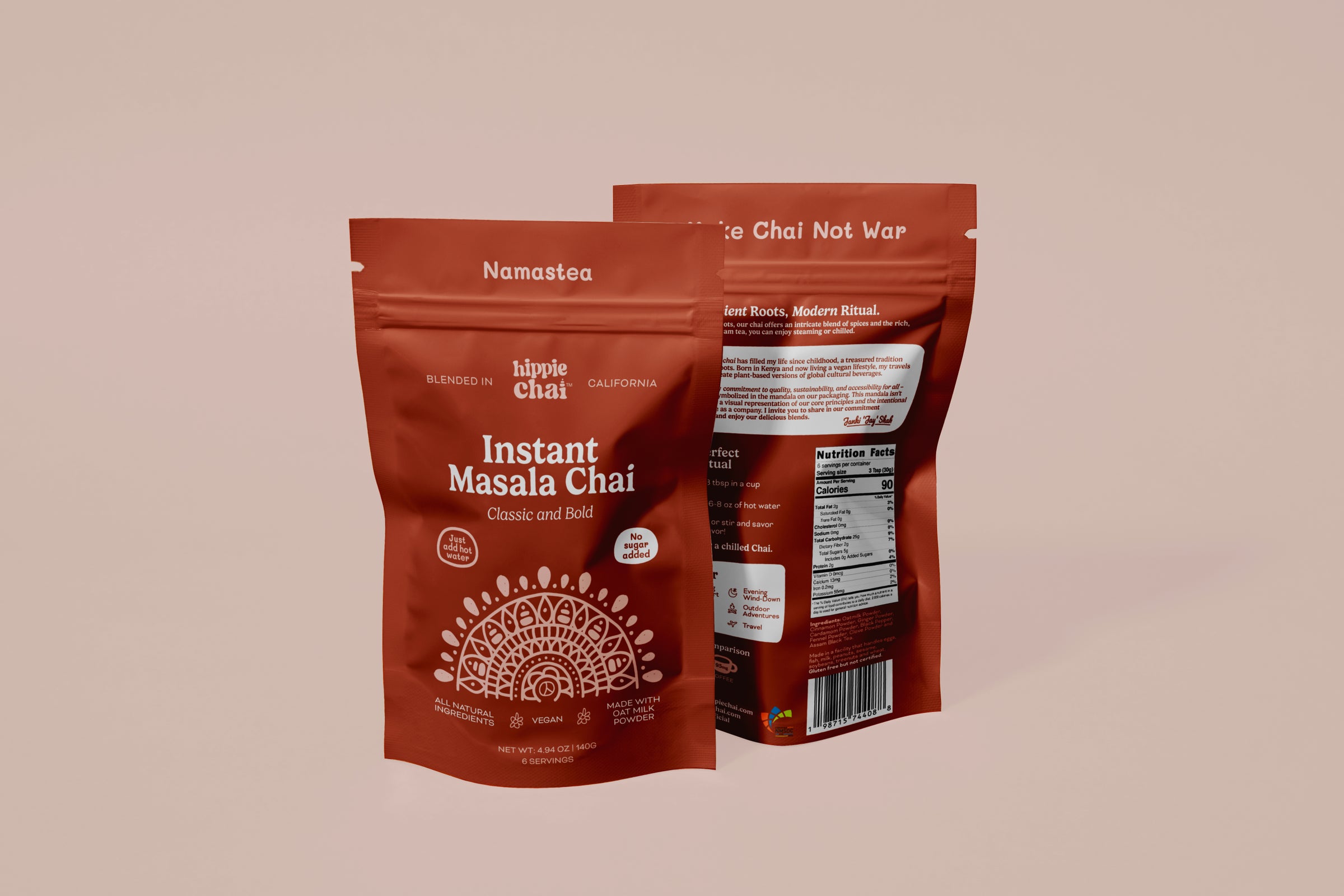 Instant Vegan Masala Chai | Hippie Chai